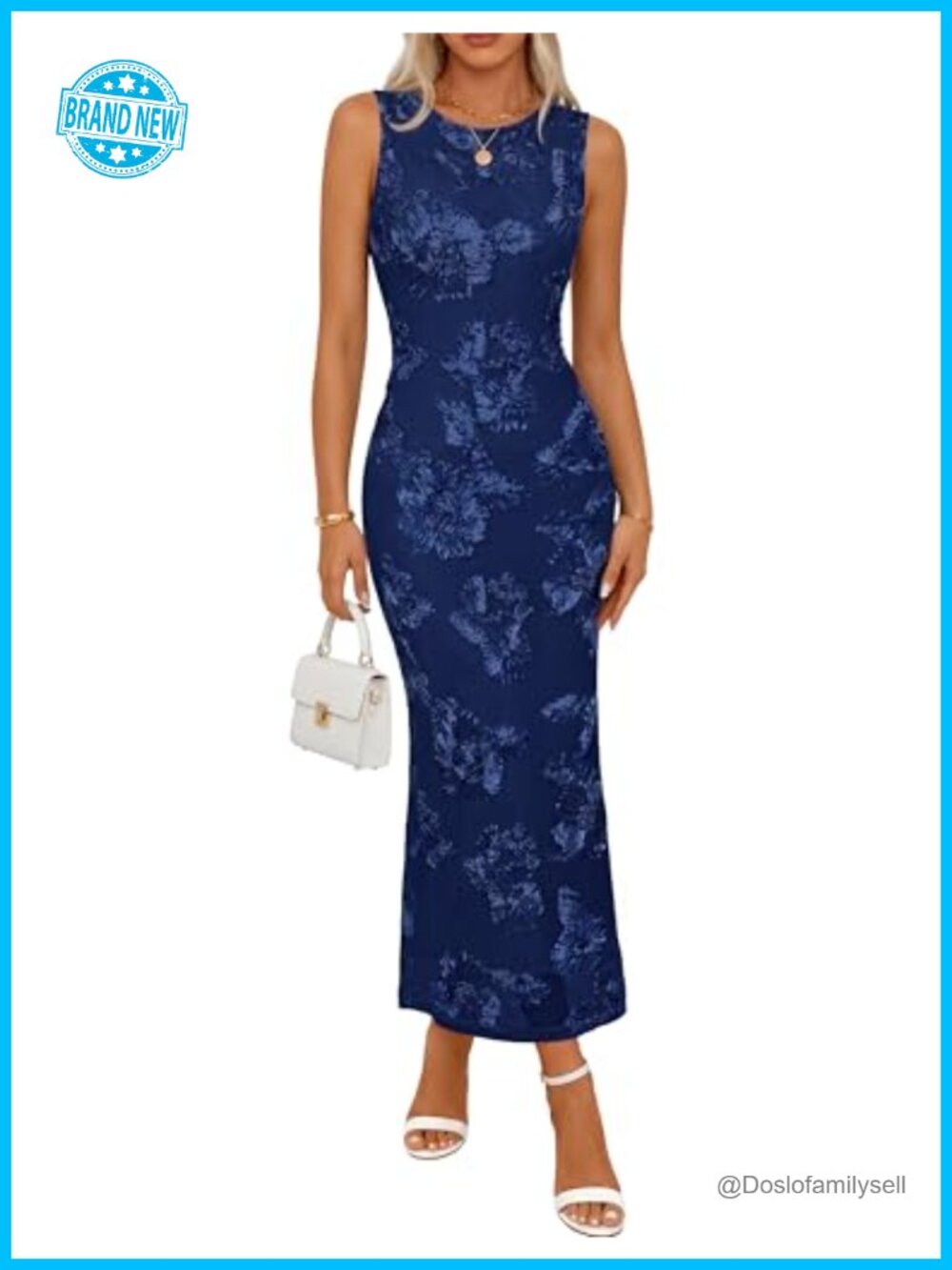 Women's Maxi Formal Bodycon Dress Wedding Guest Bridal Shower